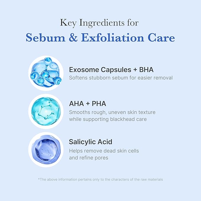 medicube Double Cleansing Duo for Facial Cleansing: Zero Pore Blackhead Cleansing Oil and Zero Pore Clear Blue Capsule Facial Cleanser | Remove Makeup, Blackheads, and Buildups