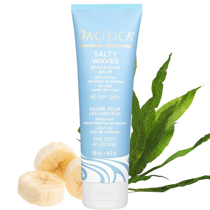 Pacifica Salty Waves Beach Hair Balm by Pacifica for Unisex - 4 oz Balm