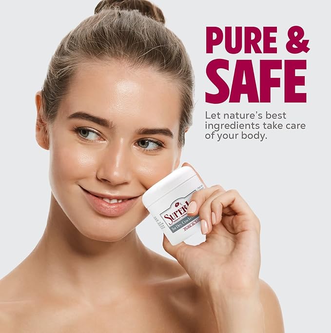 Lanolin Cream 4 Oz - 100% Organic Nipple Cream Lanolin - Thicker Body & Face Moisturizer for Eczema, Psoriasis & Severe Dry Skin - Ultra Hydrating & Soothing Moisturizer for Hot, Dry & Cold Weather