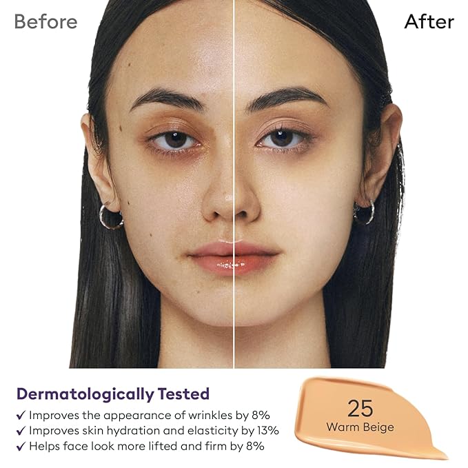 MISSHA M PERFECT COVER SERUM BB CREAM No.25 Warm Beige - Medium with Warm Undertone, Skin Tint, Tinted Moisturizer, Skin Care Foundation Makeup, Korean Makeup,1.18 Fl oz
