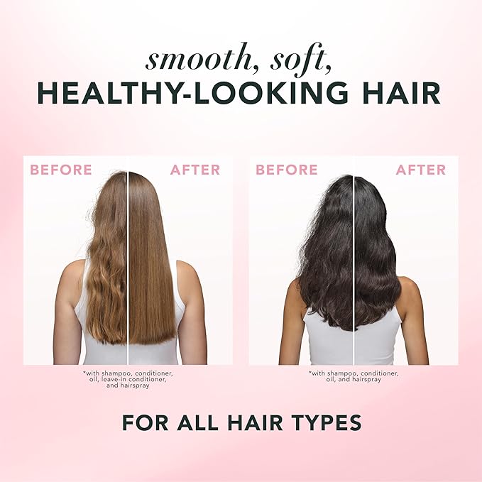 Herbal Essences Conditioner, Rose Hips + Passionfruit - Smooth Collection, Shiny Hair with Vitamin E & Jojoba, Safe for Color Treated Hair, Floral Scent, Cruelty-Free, Dermatologist-Tested, 29.2 Fl Oz