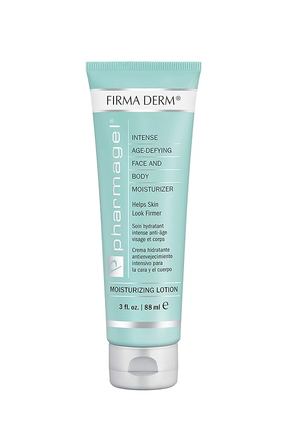 Pharmagel Firma Derm Age Defying Moisturizing Lotion | Daily Moisturizer Body Lotion for Dry Skin | Anti-Aging & Firming Moisturizer - 3 fl. oz.
