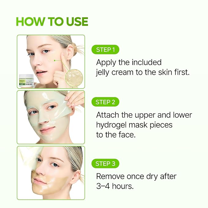 Dr.Melaxin CACTOX DE-PUFFING PORE TOX GEL MASK 4EA with Cactus Cooling Reduce Puffiness & Pore Tightening for Visible Pore Care Skin Repair