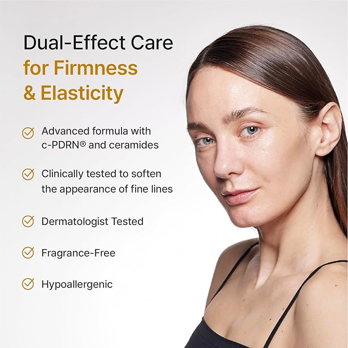 REJURAN® Dual Effect Ampoule, DOT DUAL c-PDRN® - Salmon DNA Face Serum for Deep Rejuvenation, Wrinkle Care, Firming, Skin Elasticity with Visible Anti-Aging Results. Korean Skincare (1.01 fl oz)