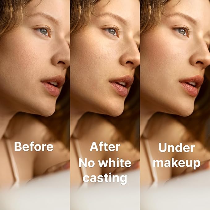 Zinc Oxide Mineral Sunscreen SPF 50 PA++++ | No White Cast Face SPF | Lightweight Daily Sunscreen for Sensitive Skin | Broad Spectrum UVA/UVB | Fragrance Free | Reef-Safe (40ml)