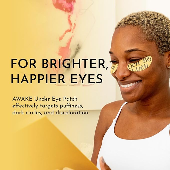 Bolden Skin Brightening Toner & Under Eye Patches Bundle – AHA Toner + Brightening Eye Masks | with Glycolic Acid, Vitamin C & More