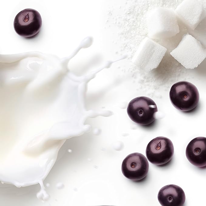 Dove Plant Milk Cleansing Body Wash Acai & Rice Milk For Women For Moisturized Skin 17.5 fl oz