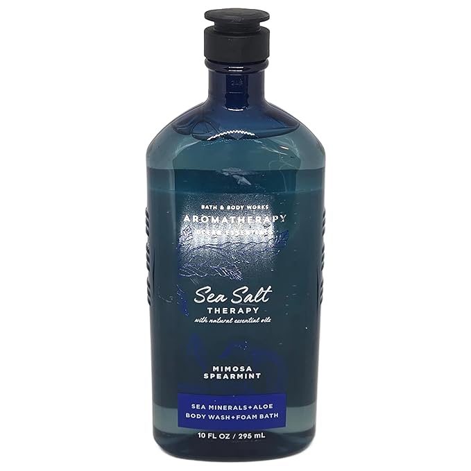 Bath & Body Works Aromatherapy Shower Gel, 10oz Each (Mimosa Spearmint)