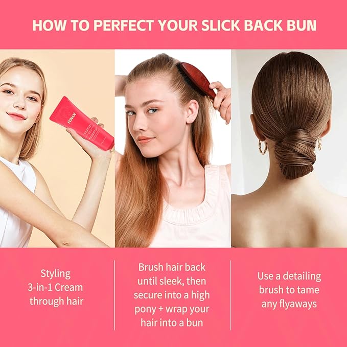Cactus Fruit 3-In-1 Styling Cream - Smooth Styles, Prep Shiny Blowouts, Defines Curls (5.07 oz.), No Chemical Flavors Fly Away Hair Tamer.