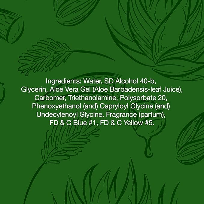 All Natural Aloe Vera Gel 8oz (Hypo-Allergenic)