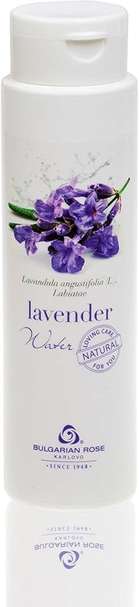 Lavender Water - 100% Organic Natural Toner for face, hair and skin (No added alcohol, chemicals or fragrances) ~ 8.5 oz