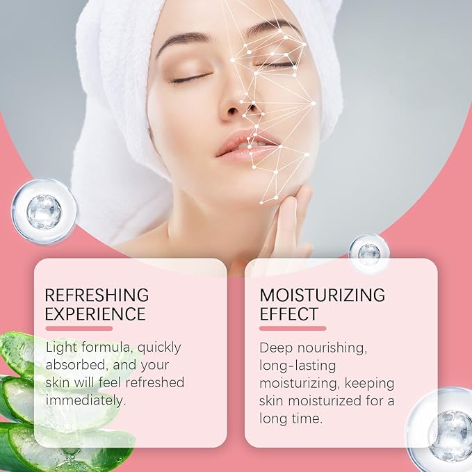 Aloe Vera Soothing Toner - Gentle Facial Hydration, Fast Absorption, Long-Lasting Moisture, Brightens Skin(1PCS)