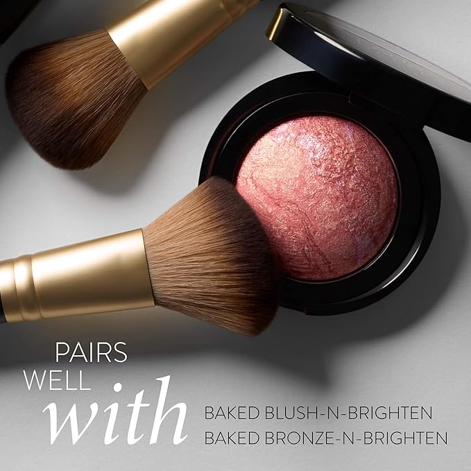 LAURA GELLER NEW YORK Cosmetic Professional Makeup Brushes - Cruelty-Free - 09 Dual-Ended Blush and Bronzer Brush
