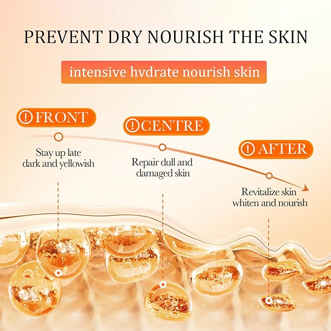 5X Vitamin C & Hyaluronic Acid Hydrating Toner - Brightening, Pore Minimizing Facial Toner for Glowing Skin & Sensitive Skin, 130ml（Gift for Women）