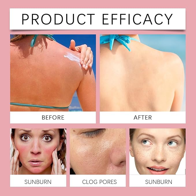 Sunscreen SPF 50+, Sunscreen Lotion SPF 50 PA++++ Sun Screen Protector Under Makeup Cream Waterproof Sweat-Proof Moisturizing Skin for Face & Body