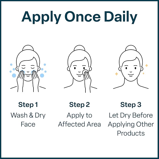 QRxLabs Salicylic & Glycolic Acid Acne Clearing Pads - 2% Salicylic & 10% Glycolic Acid - Exfoliating Pads for Acne, Bacne, Butt Acne, Body Acne - Daily Pads - 50ct