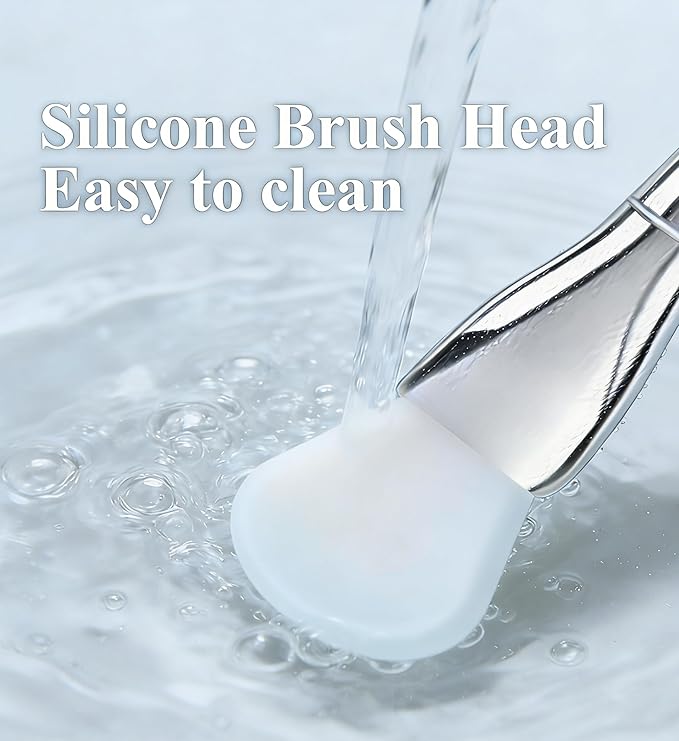 Silicone Mask Brush Applicator for Face Even Coverage Tool Durable Beauty Spatula Easy to Clean Korean Beauty Skincare Accessory