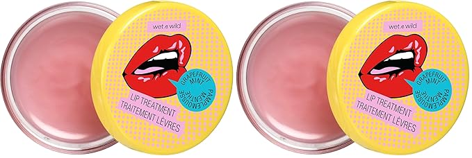 wet n wild Perfect Pout Hydrating Lip Treatment Grapefruit and Mint (Pack of 2)