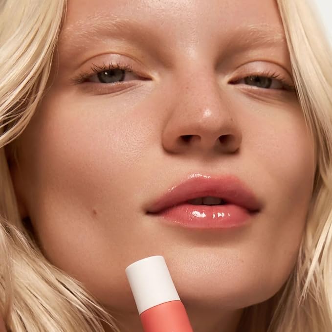 Summer Fridays Tinted Lip Butter Balm - Conditioning Vegan Lip Balm for Instant Moisture, Shine & Hydration - Sheer-Tinted, Soothing Skincare - Poppy (.5 Oz)