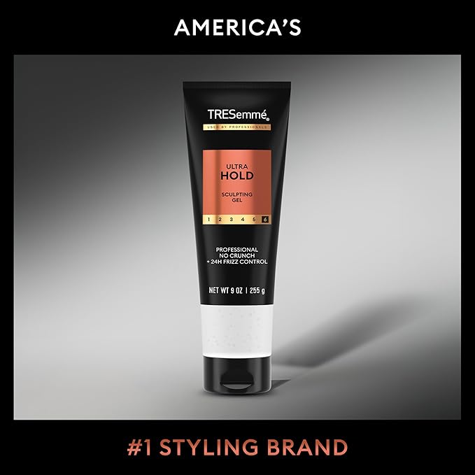 TRESemmé Gel Ultra Hold for 24H Frizz Control, with Pro Lock Technology, 9 oz