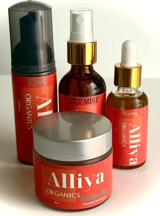 TNT Mist Organic Tightening & Toning Facial Spray, Hydrating Skin Toner, Calming and Rejuvenating Formula