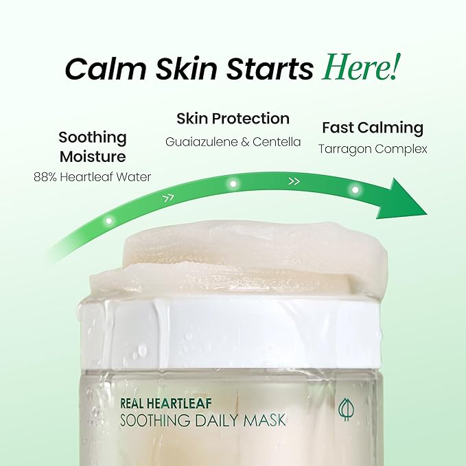 NEOGEN DERMALOGY Real Heartleaf Soothing Daily Pad, Heartleaf Toner Pad/40Pads