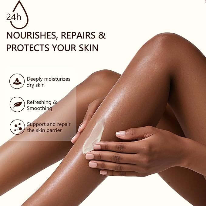 Organic Grass-Fed Beef Tallow Balm with Raw Honey - Face & Body Moisturizer - Natural Whipped Skin Care Cream for Dry Skin- Hydrating Body Lotion for Nourishment (Unscented, 115g/4.06oz)