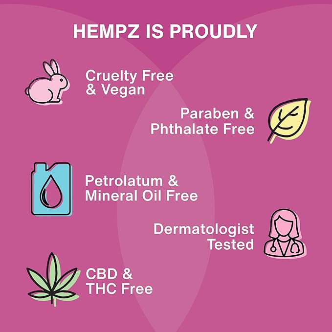 Hempz Body Lotion - Buttercream Vanilla Cake Celebration - Limited Edition Daily Moisturizing Cream, Shea Butter, Aloe - Skin Care Products, Hemp Seed Oil - 17 Oz