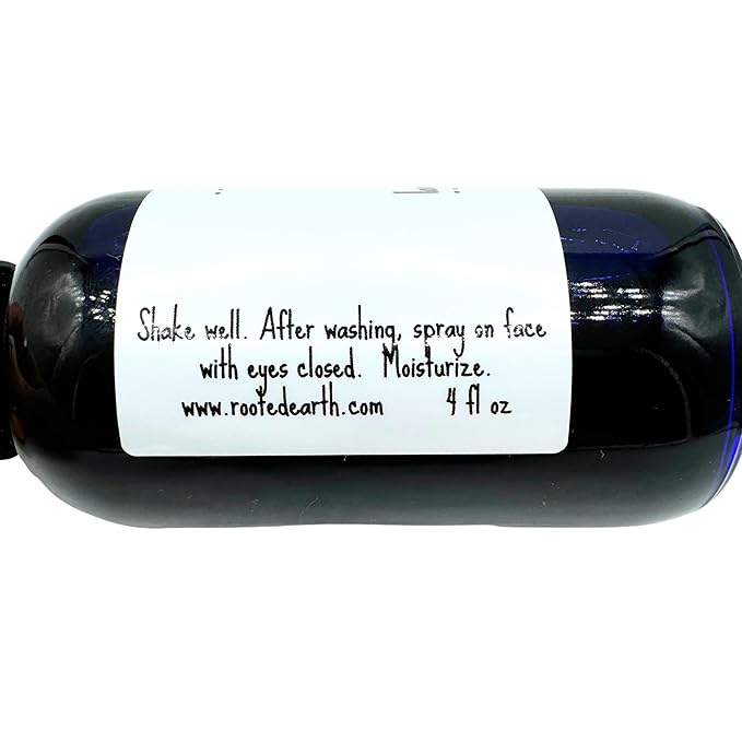 Chaga Lavender Face Toner - 4 fl oz - Herbal Mushroom Spray - Infused Natural Facial Mist for Dry Skin