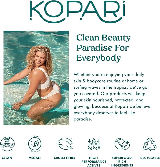 Kopari Coconut Renewal AHA Toner, Infused with 8.6% Triple-Powered AHA, Resurface Skin & Minimize Appearance of Pores, Hydrating Coconut Water, 5.5 oz