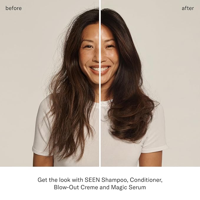 SEEN Conditioner Eco-Refill - Scented- Non-Comedogenic & Hair Conditioner- Dermatologist-Developed -Safe for Sensitive & Acne Prone Skin