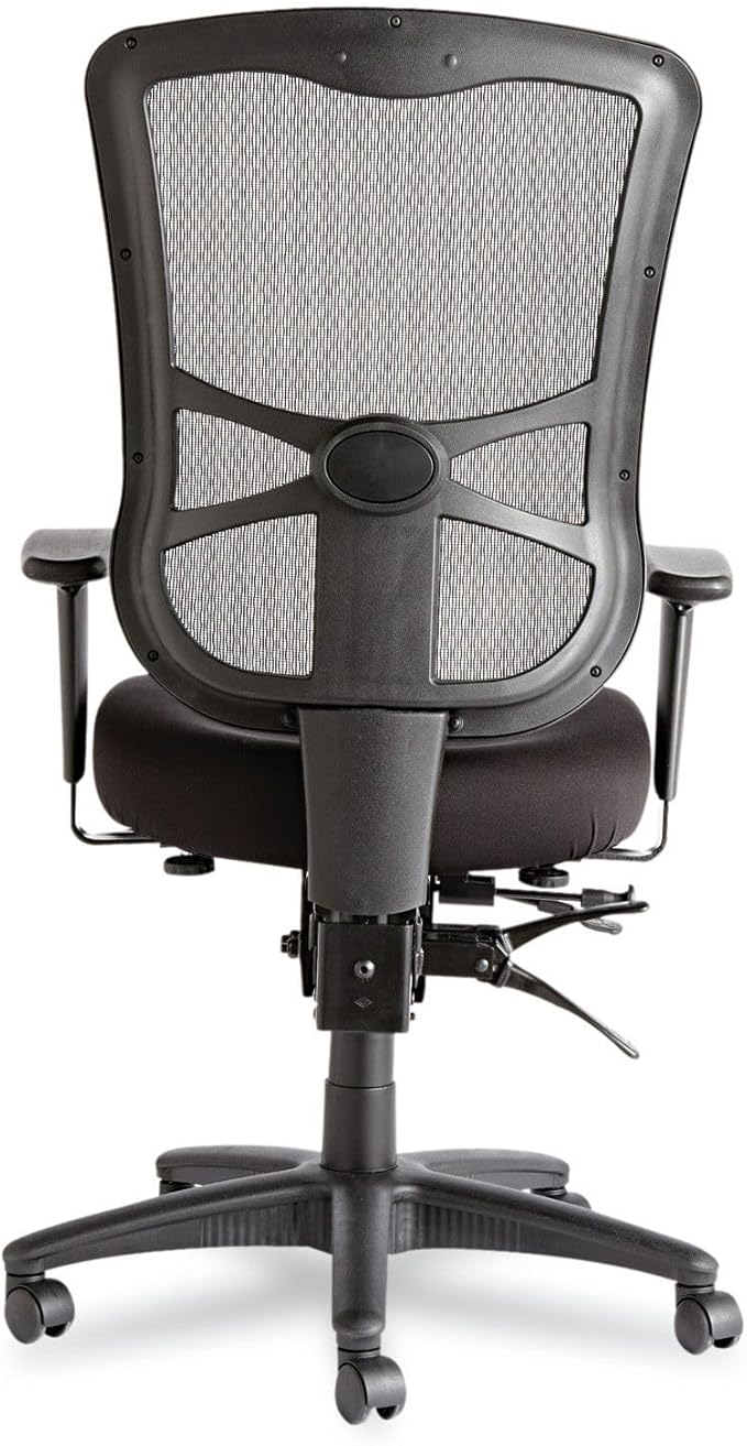 Alera Elusion Series Mesh High-Back Multifunction Chair, Black