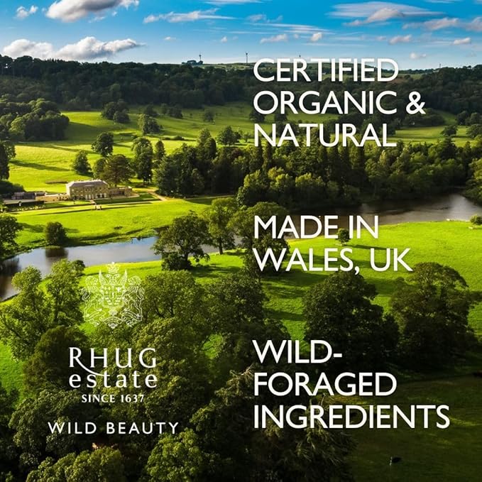 Rhug Wild Beauty - Rebalancing Skin Tonic with Meadowsweet | Refreshing Facial Toner | 120ml | Made in The UK