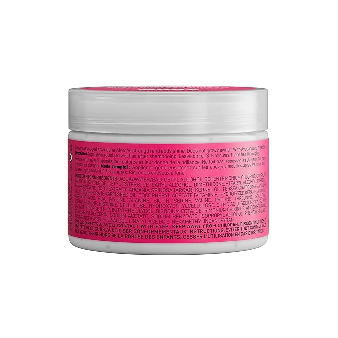 Marc Anthony Deep Conditioning Hair Mask for Dry & Damaged Hair, Grow Long Biotin - Argan Oil, Caffeine & Keratin Anti-Frizz Leave-In Repair Treatment For Split Ends & Breakage,(Pack of 2)