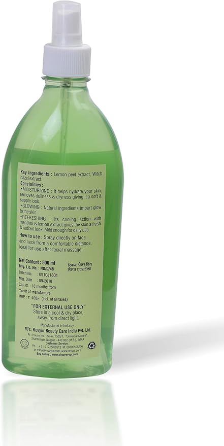 Skin Toner With Lemon Extract (50ml)