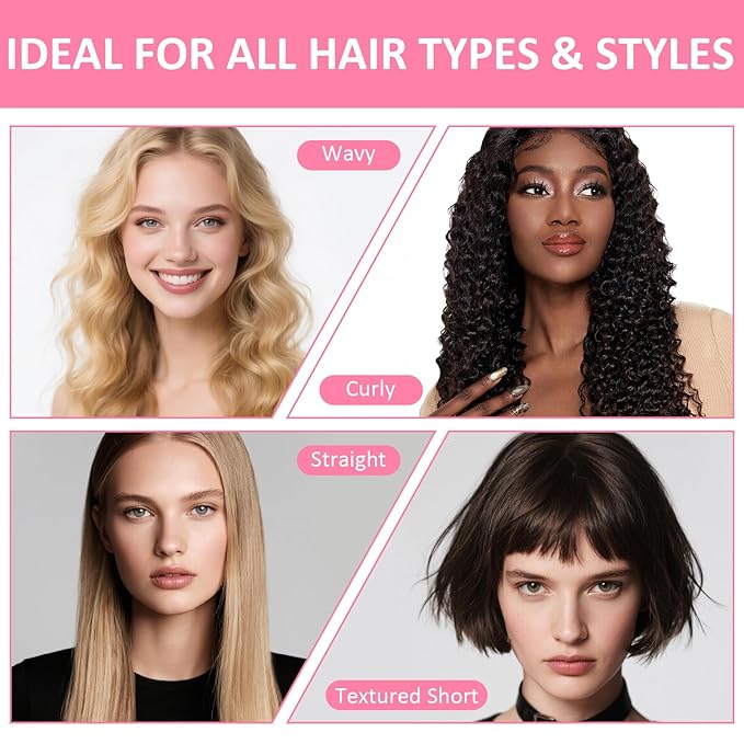 Hair Cactus Fruit 3-in-1 Hair Styling Cream & Flyaway Taming Wand, Finishing Stick for Frizz Control, Style Edges, Add Shine, Lightweight & Non-Greasy, Natural Formula Styling Stick