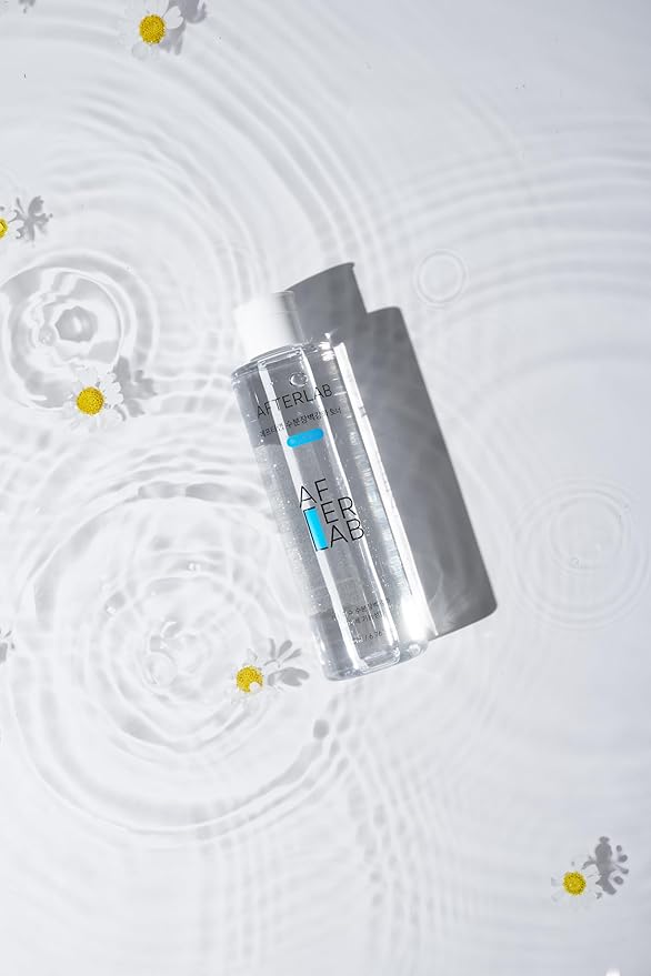 AFTERLAB Hydrating Barrier Toner, Hyaluronic Acid (Sodium Hyaluronate) Face Toner for Sensitive Skin, After-Shave Soothing & Hydration, 6.76 fl.oz