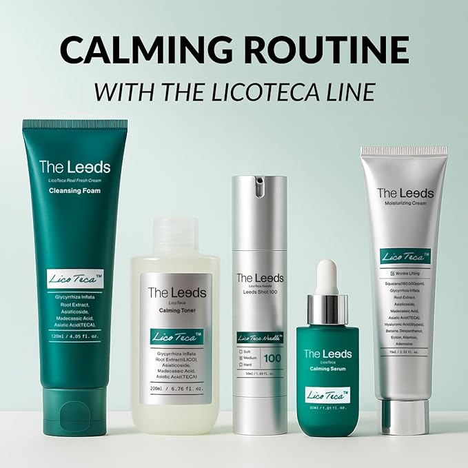 The Leeds LicoTeca Calming Toner 200ml (6.76 fl. oz.) | Strengthening & Soothing Face Toner for Dewy, Healthy Skin | PDRN, Niacinamide, Fragrance-Free | Hydrating, Gentle Korean Skincare