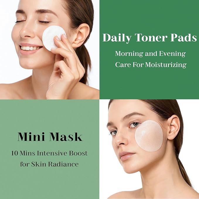Toner Pads Face Exfoliator Dark Spots Removal Pads, Soothing with DEFENSIL®,Tea Tree | Wrinkle Minimizing with Peptides, Niacinamide for All Skin Types（125 Counts）