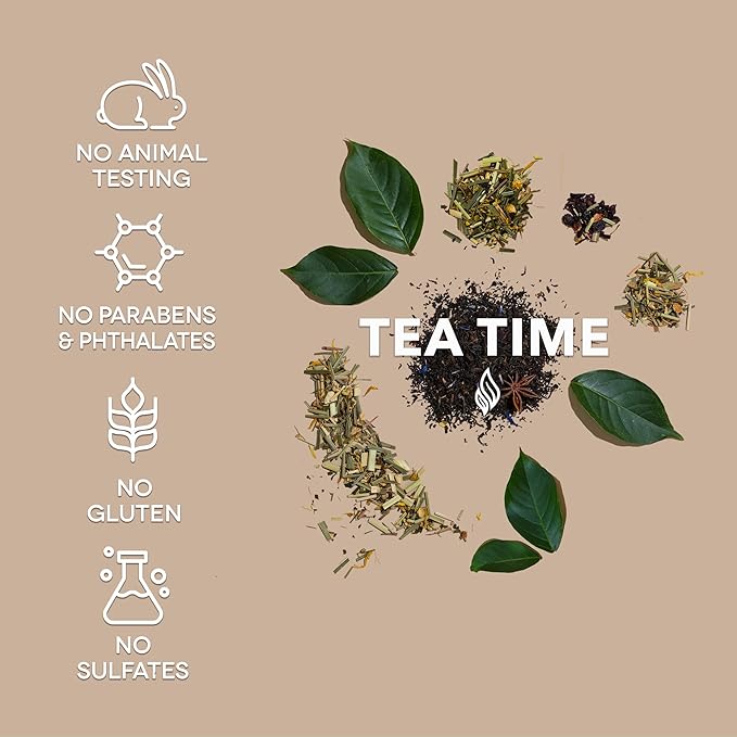 Earth To Skin Tea Time White Tea Day Cream - Moisturizer Face Cream with Hyaluronic Acid, Shea Butter and Glycerin - Smooth and Nourish Skin All Day - Face Moisturizer for Dry Skin Care - 4 fl oz