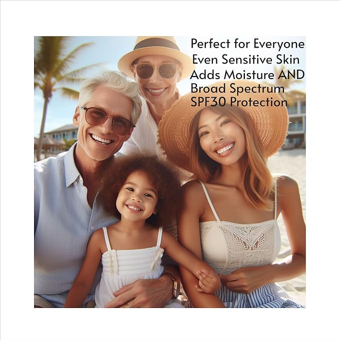 GLY MIRACLE SUN SPF30 Sunscreen Travel Lotion Tubes Apricot Breeze (3 Pack, 0.5 oz Each) – Non-Greasy Skin Moisturizer for Normal to Dry Skin, Deep Hydration for Hands, Body & Feet