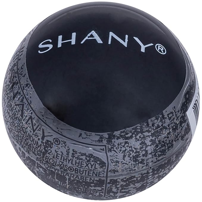 SHANY Lip Balm Sphere - Nourishing Hydrating Lip Balm Lip Care Infused with Shea Butter and Moisturizing Oils to Soothe and Repair Dry and Cracked Lips - Black