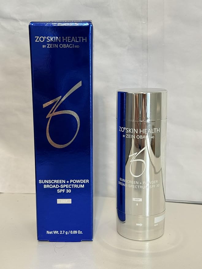 Zo Skin Health Sunscreen + Powder Broad-Spectrum SPF 30 Deep - 2.7g / 0.09oz