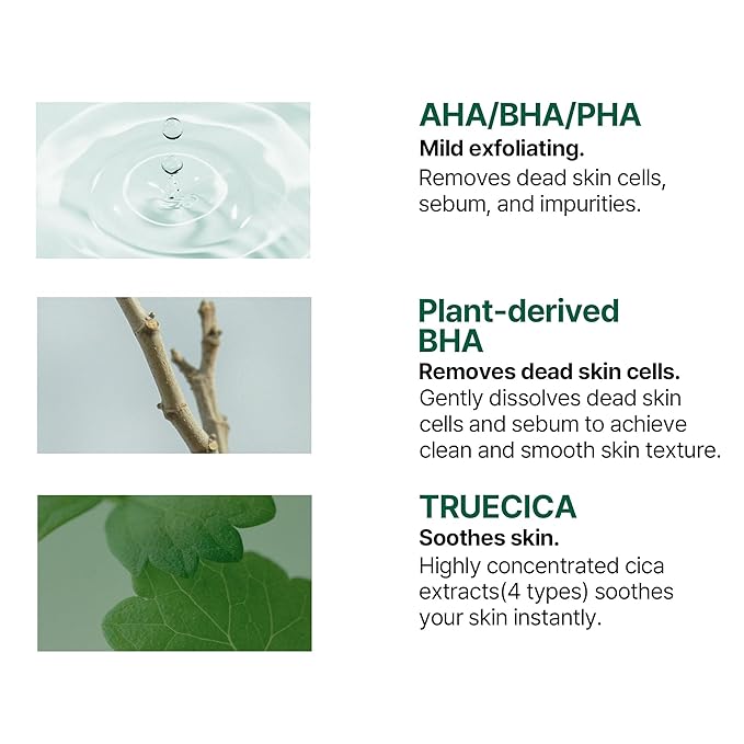 SOME BY MI AHA BHA PHA 30 Days Miracle Toner & Miracle Truecica Clear Pad