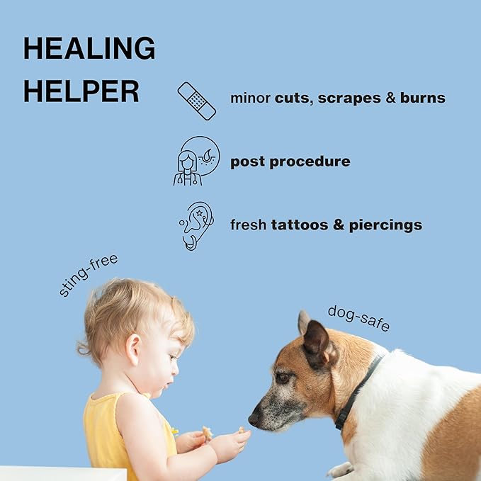 Hypochlorous Acid Spray – 3.4oz Travel Size HOCl Facial Mist & Daily Cleanser for Sensitive Skin | Clarifying & Calming Toner for Redness, Irritation & Breakout-Prone Skin