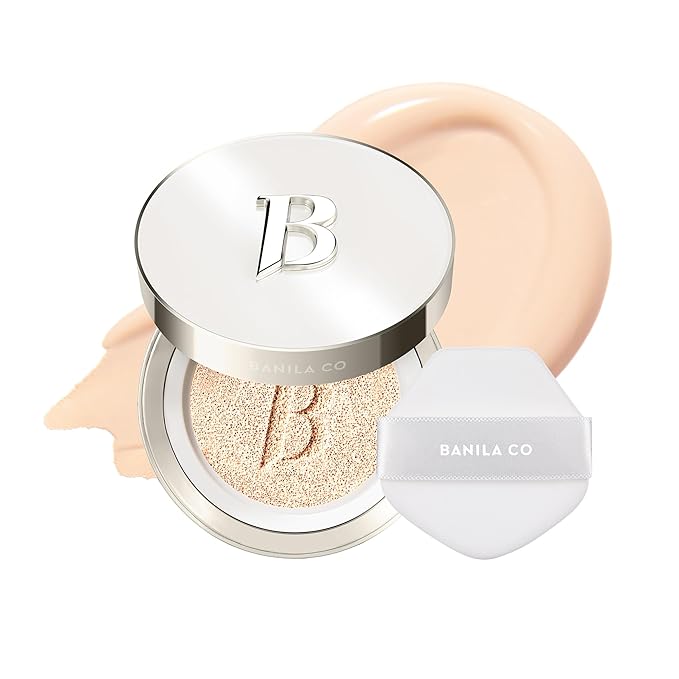 BANILA CO Covericious Ultimate Cover Cushion | Pore Blurring & Seamless Finish | Up to 100HR Long-Wear Matte Foundation | 20 Inclusive Shades | Korean Cushion Foundation (14g / 0.49 oz), 19C LIGHT