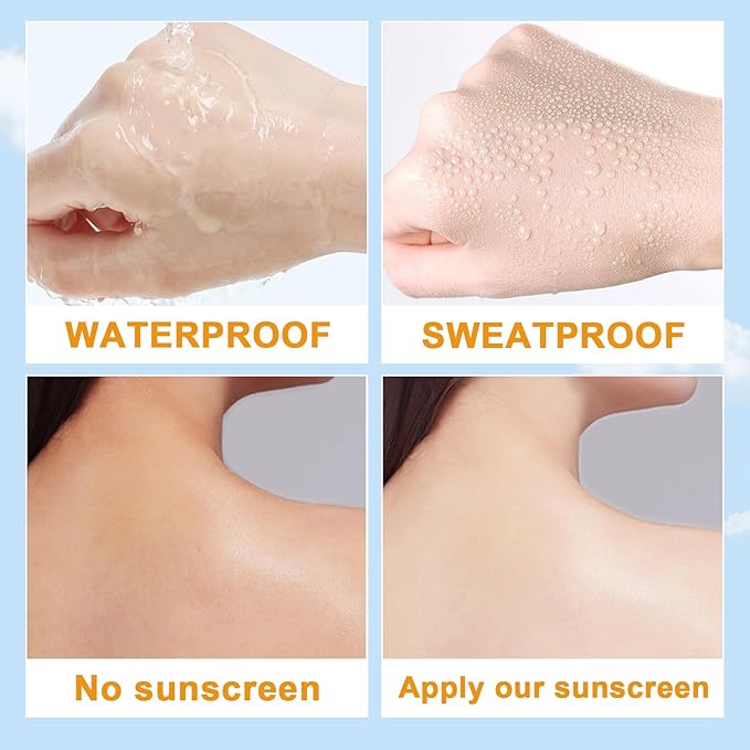 30PCS Mini Sunscreen SPF50+ PA+++ - Travel Size Sunscreen Bulk for Face & Body, Lightweight & Non-Greasy, Water-Resistant, Perfect for Summer Party & Thank You Gifts