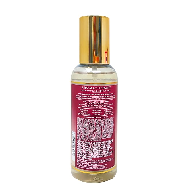 Bath & Body Works Aromatherapy Vanilla Nutmeg - Moisturizing Body Wash - Body Cream - Body Wash + Foam Bath - Body Lotion - Essential Oil Perfume Mist with a Natural Oats Soap