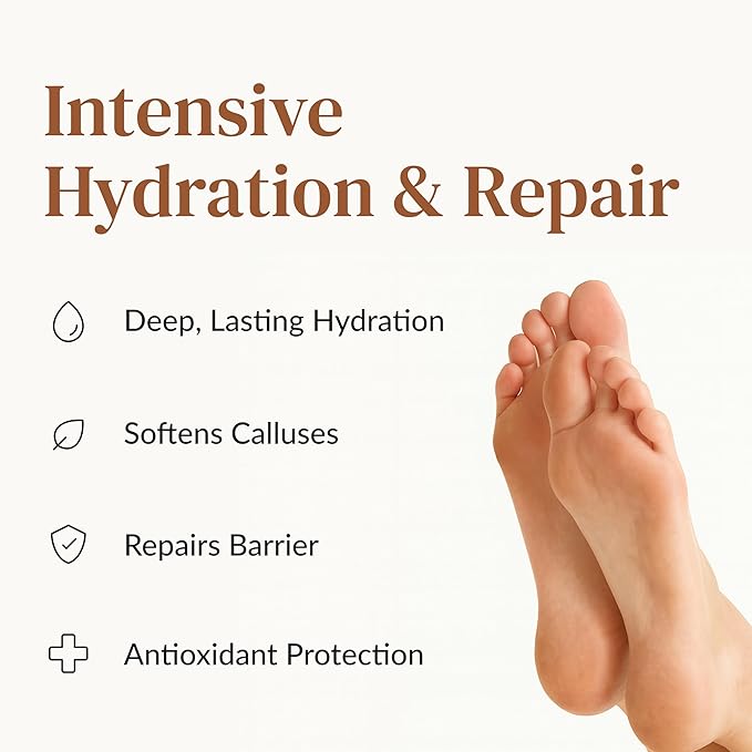 Epielle Hydrating Hand & Foot Masks, Relieve and Soften Dry, Overworked Skin, Self Care Gifts for Women, Spa Kit, Easter Basket Stuffers, 6 Moisturizing Gloves & 6 Moisturizing Socks