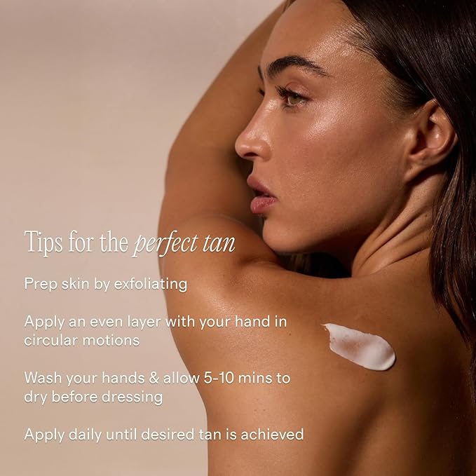 + Lux Unfiltered N°32 Summer Skin Classic Gradual Self Tanner, Hydrating Self Tanning Lotion with Shea Butter & Squalane - Non-Sticky, No Transfer, Natural-Looking - Vegan Sunless Tanner - Rosewood